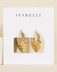 Gold Hoop - Triple Arch - Earrings