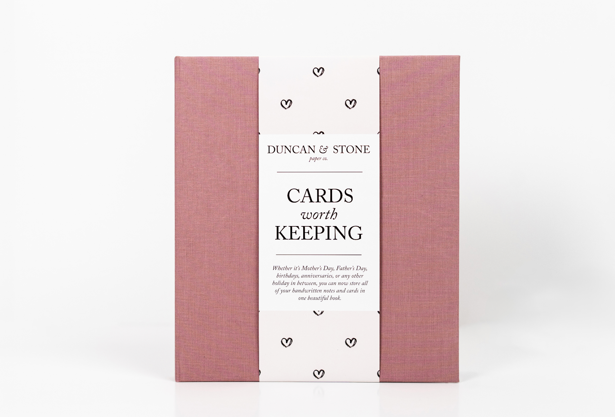 Cards Worth Keeping Journal | Birthday Card Organizer Book