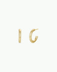 Gold Hoop - Smooth - Earrings