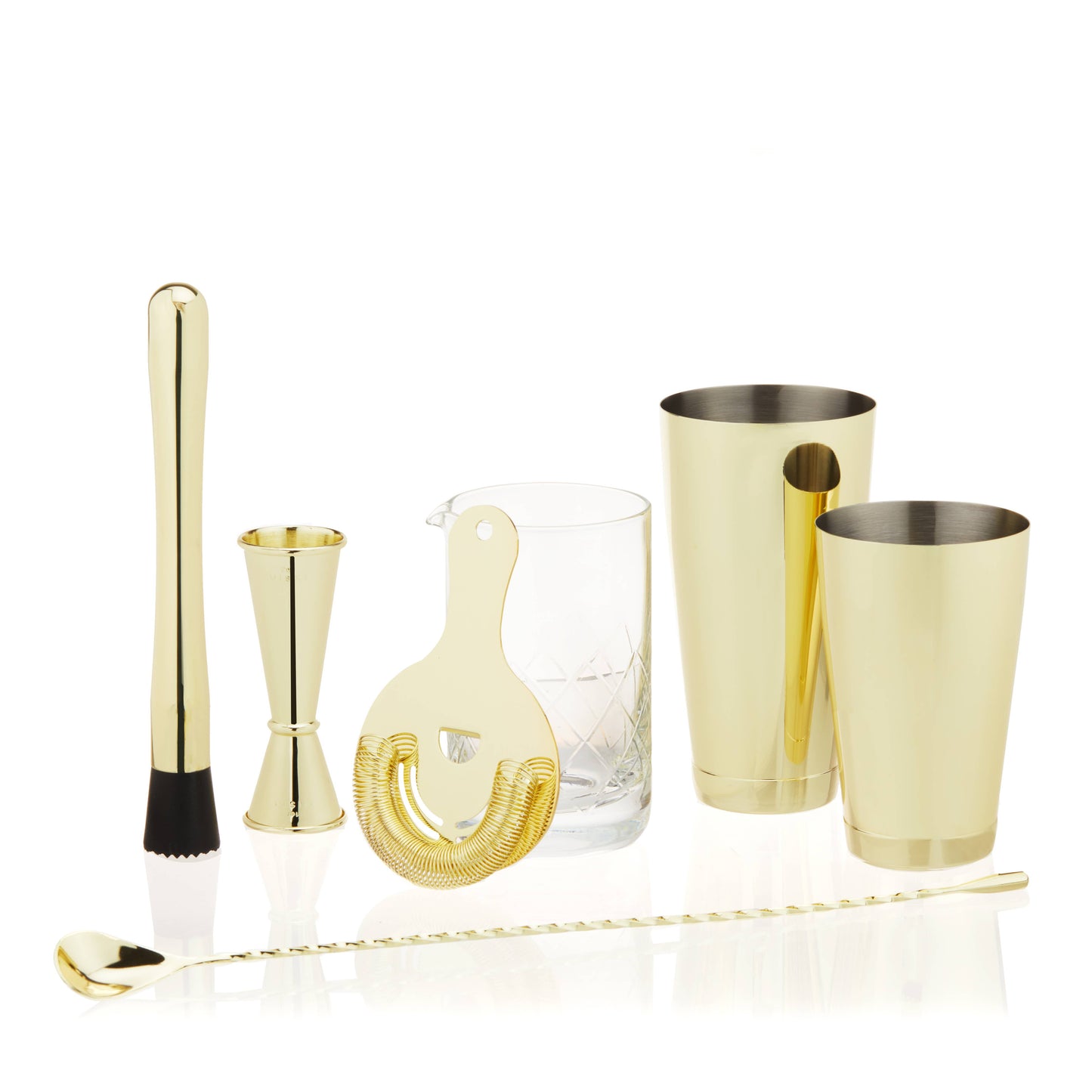 Gold-Plated Bar Essentials Set