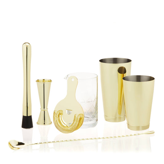 Gold-Plated Bar Essentials Set