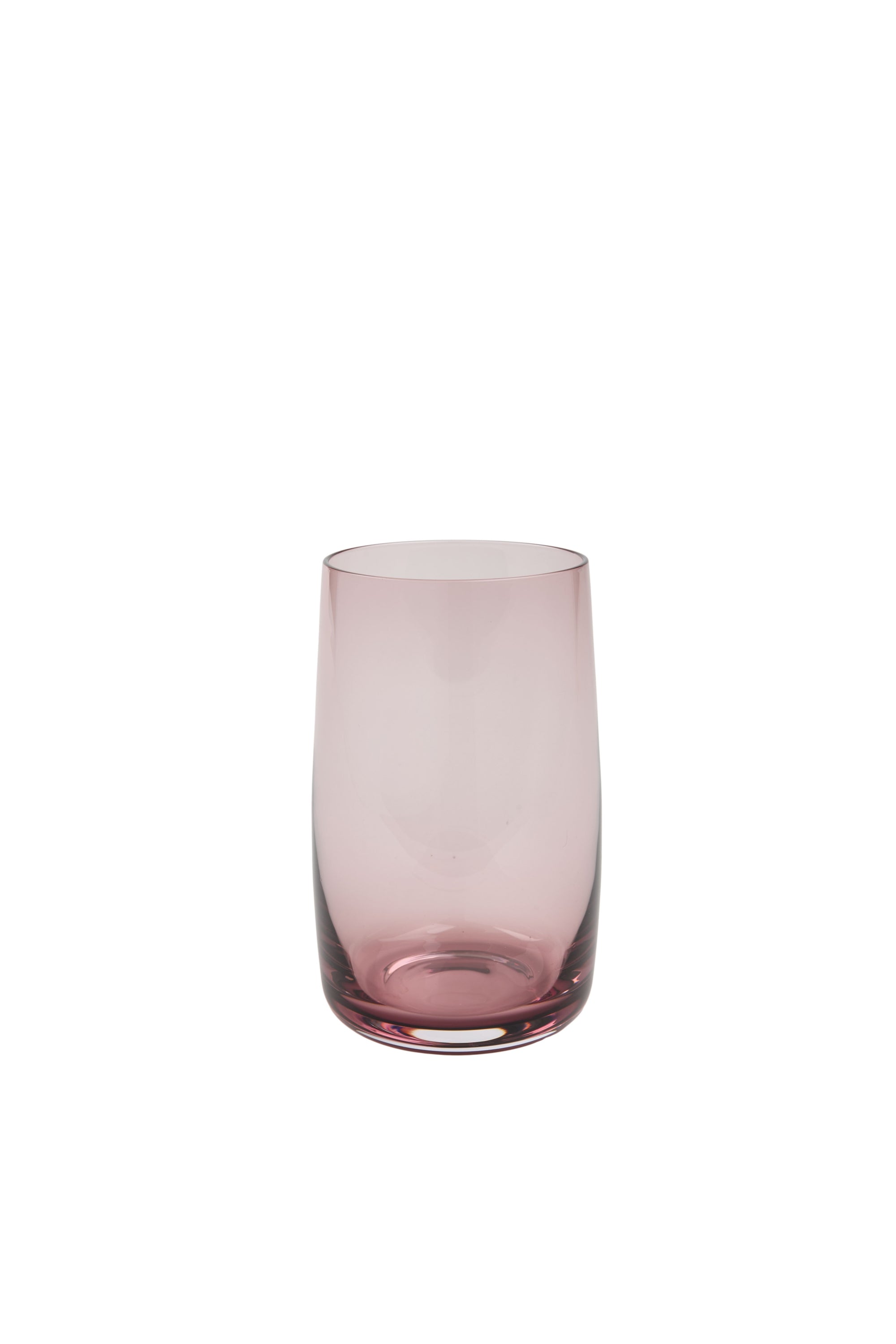Lizzy Plum Tall Beverage Glass