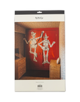 Large Paper Skeleton Set | 5 Foot Halloween Party Decor