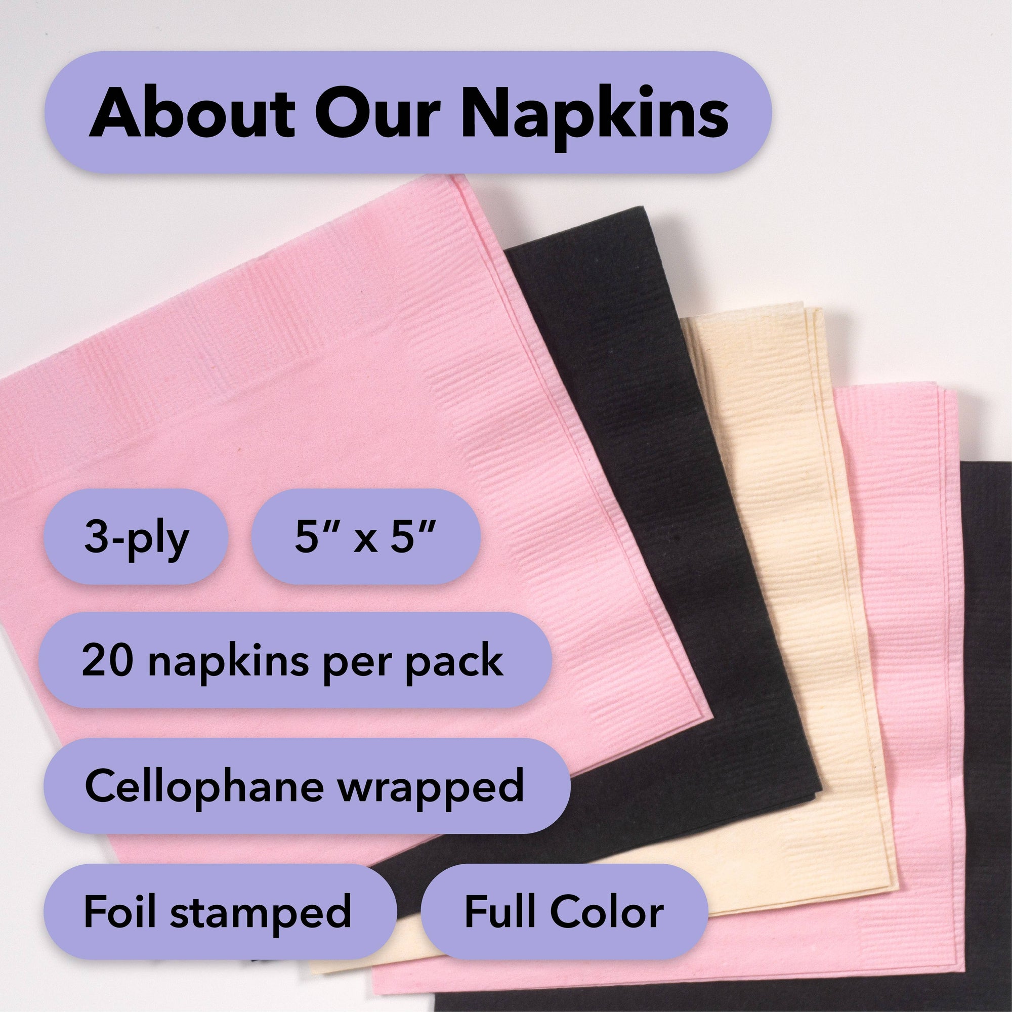 All the Way Funny Cocktail Napkins – 20-Pack