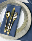 Mystic Blue Dinner Napkins