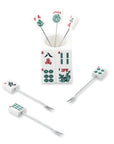 7-Piece MahJong Cocktail Pick Set