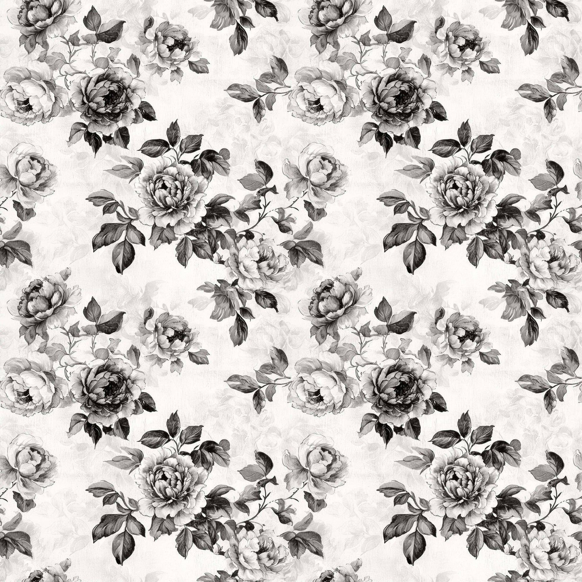 Beau Bottles Black and White Floral - Champagne Collection