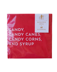 Elf Candy Cocktail Red Napkins