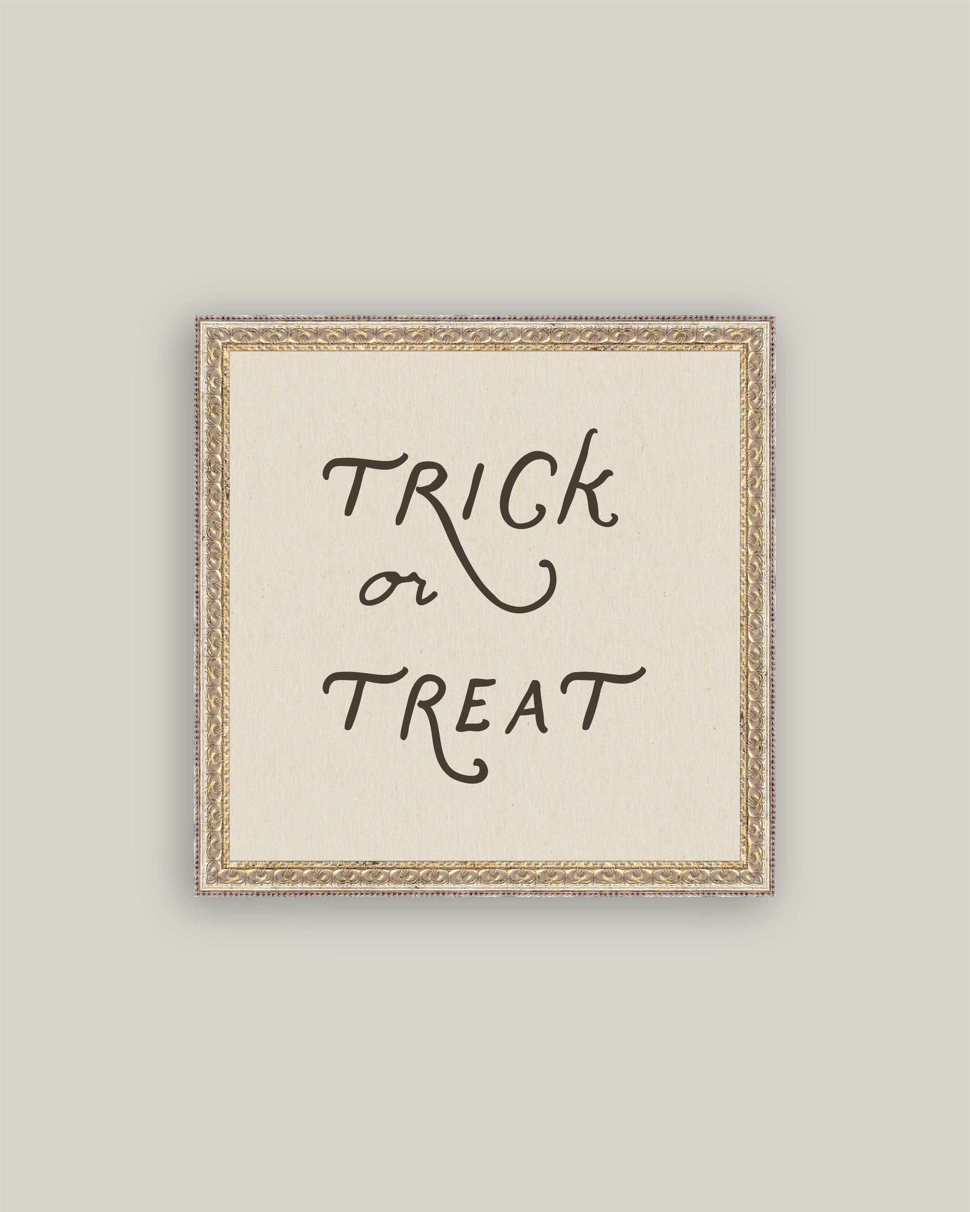 Vintage Trick or Treat - 9x9