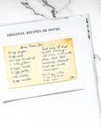 Family Recipe Book