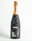 Beau Bottles Black and White Roses – Champagne Collection