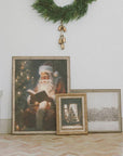 Glowing Christmas Tree Framed Antique Art