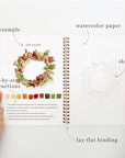 Autumn watercolor workbook