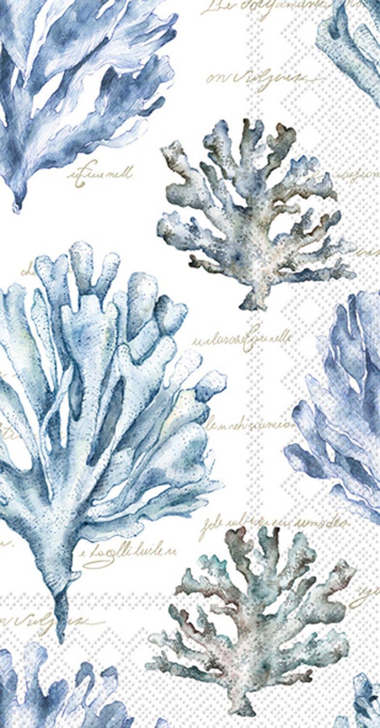 Coastal paper guest towels 16 pack by IHR Ideal Home Range