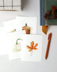 Autumn assorted notecard set