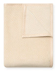 Harborview Herringbone Cream Blanket