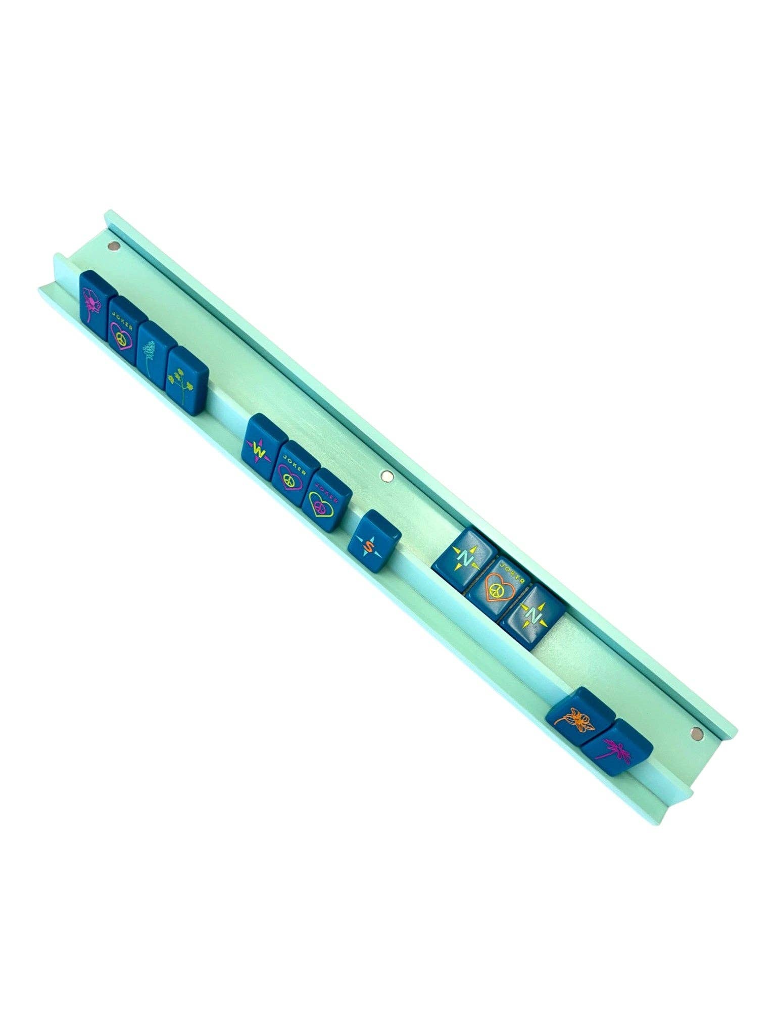 Mahjong Racks &amp; Pushers (Set of 4)