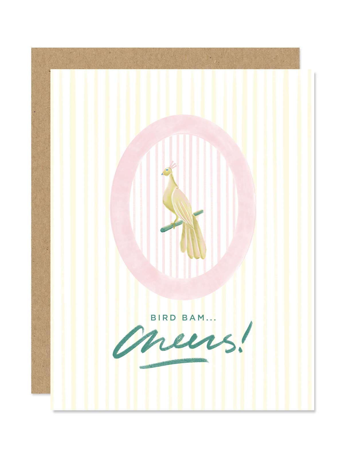 Mahjong Bird Bam Cheers! Card