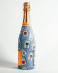 Beau Bottles Pastel Blue Mahjong - Champagne Collection
