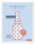 Beau Bottles Grandmillennial Black Bow- Champagne Collection