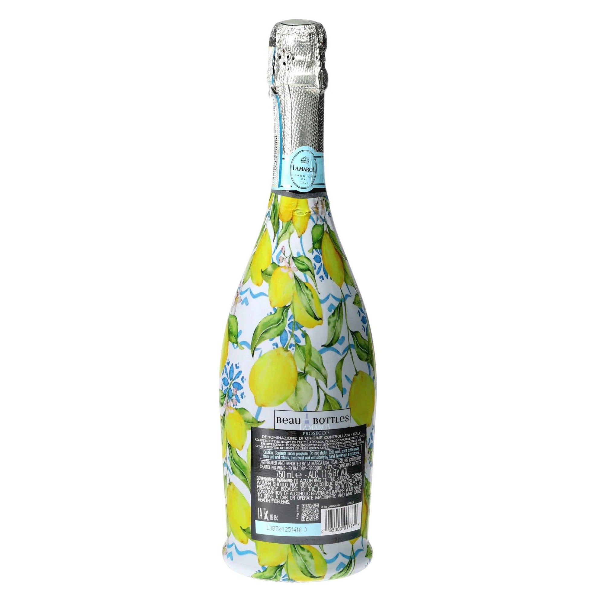 Beau Bottles Amalfi Lemon - Prosecco Collection