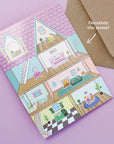 Sticker Scene Card - Dollhouse