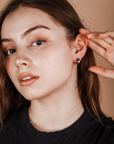 Silver Hoop - Wide - Earrings