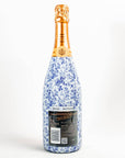 Beau Bottles Grandmillenial Blue Floral - Champagne Collection