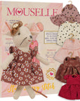 Mouselle Mouse Doll with 5 Outfits | Soft Toy & Keepsake Gift for Children