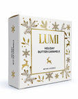 Holiday Butter Caramels – White Box, 2 oz
