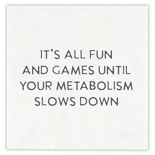 Cocktail Napkins - Fun and Games