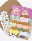 Sticker Scene Card - Dollhouse
