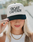 Boat Captain Two-Toned Retro Hat