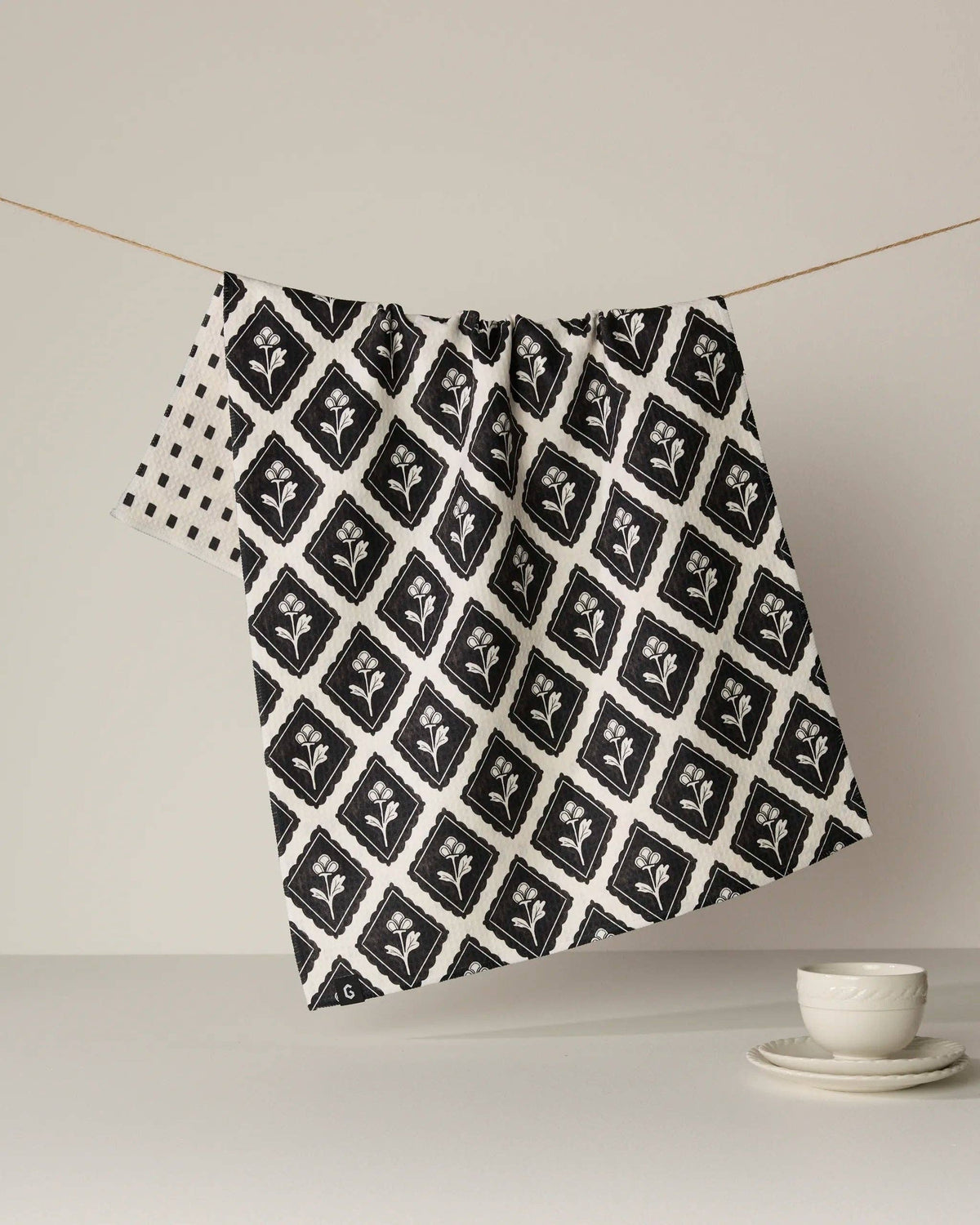 Maggie - Geometry LUXE Double-Sided Kitchen Tea Towel