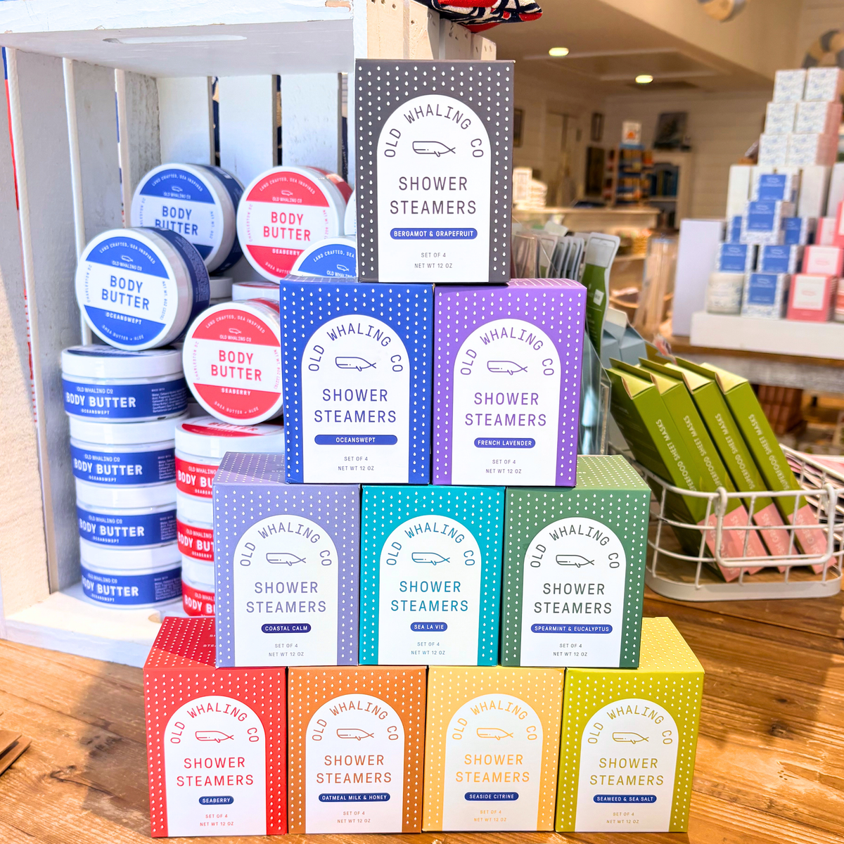Bergamot &amp; Grapefruit Shower Steamers
