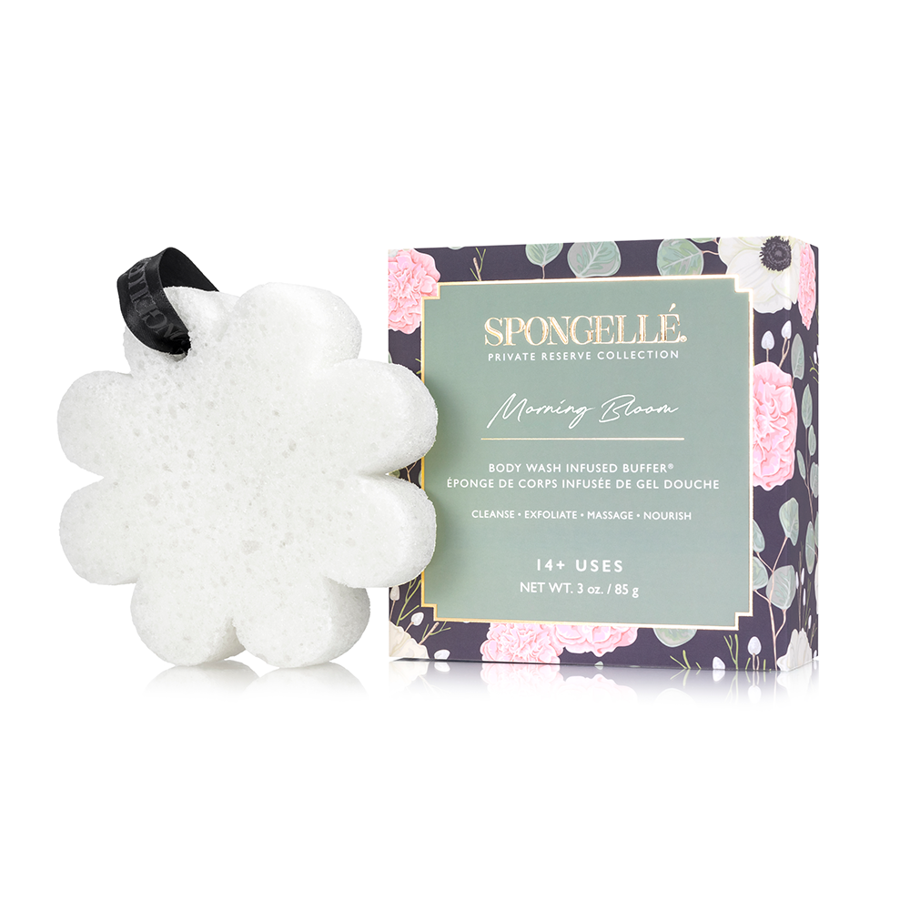 Morning Bloom Boxed Flower | Body Wash Infused Buffer