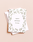 Botanic Birthday — Garden Inspired Birthday Card