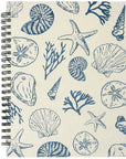 Seashells Spiral Notebook