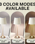 Bell + Howell Rechargeable Solar Touch Control LED T. Lamp
