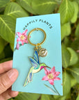 Hummingbird Keychain & Bag Charm Spring Mother’s Day Gifts