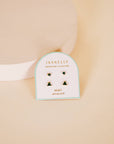 Birthstone Stud Gold Earrings Set - May