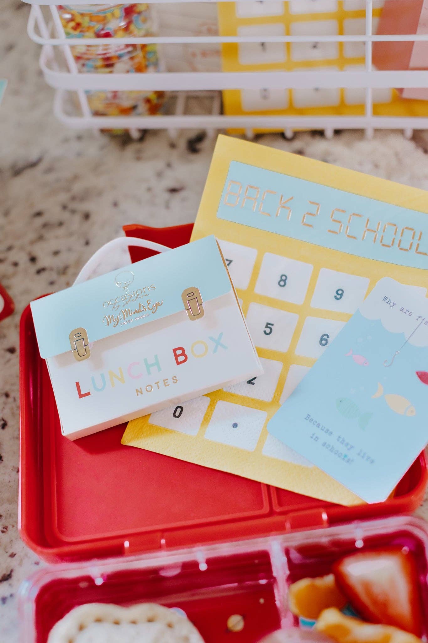 Occasions Lunch Box Cards