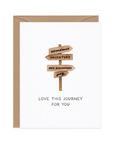 Love This Journey — Schitt's Creek Grad / Retirement Card