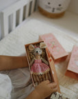 Lulu Mouse Plush Doll in Pink Dress | Soft Toy & Keepsake Gift for Children