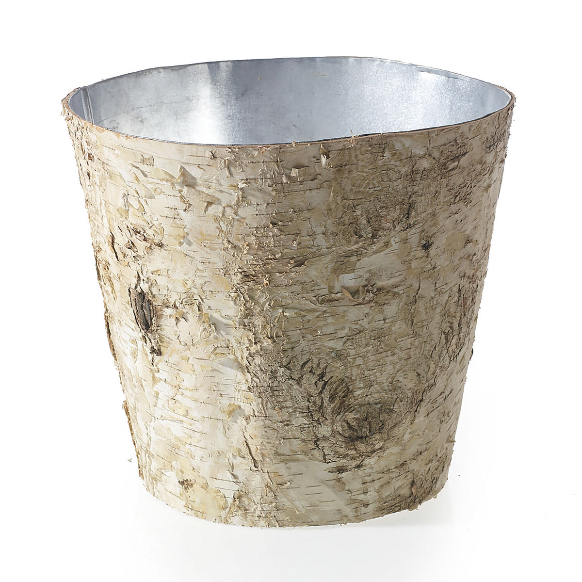 Birch Pot with Zinc