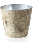 Birch Pot with Zinc