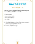 Vodka: Coctail Cards A-Z