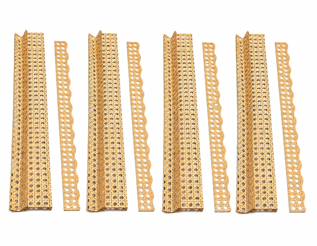 Shoreline Mahjong Rack &amp; Wavy Pusher | 20 Inches | Set of 4: PRE-ORDER ONLY