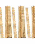 Shoreline Mahjong Rack & Wavy Pusher | 20 Inches | Set of 4: PRE-ORDER ONLY