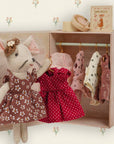 Mouselle Mouse Doll with 5 Outfits | Soft Toy & Keepsake Gift for Children